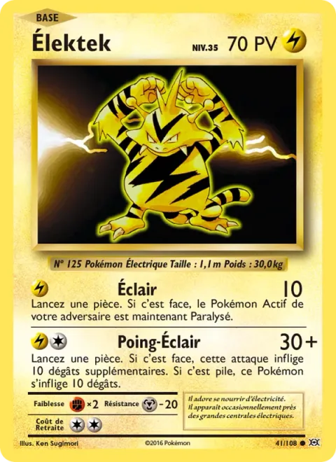 Electabuzz [Thundershock | Thunderpunch]