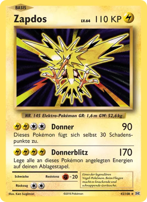 Zapdos [Thunder | Thunderbolt]
