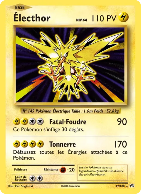 Zapdos [Thunder | Thunderbolt]