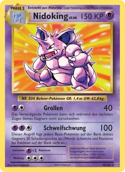 Nidoking [Rumble | Tail Swing]