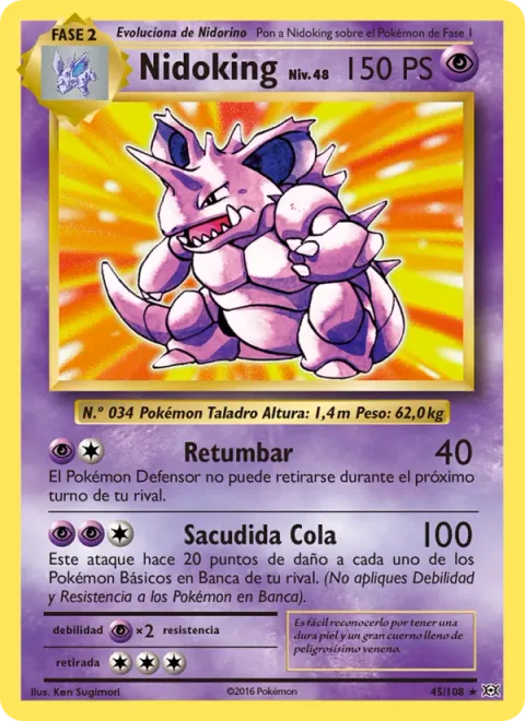Nidoking [Rumble | Tail Swing]