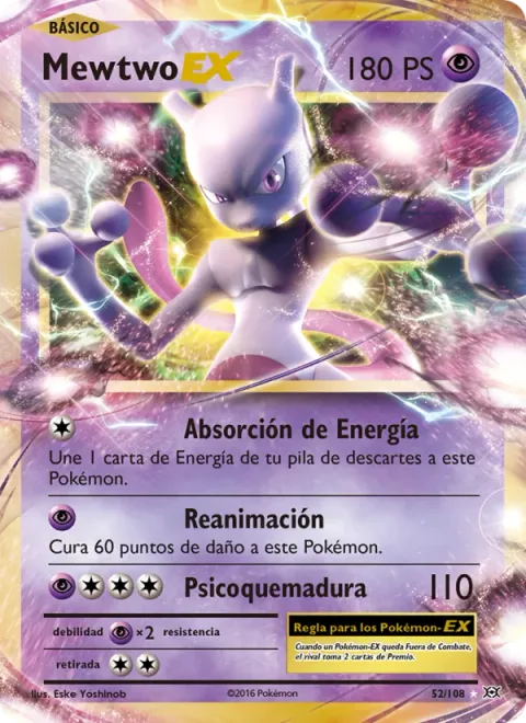 Mewtwo EX [Energy Absorption | Regeneration | Psyburn]
