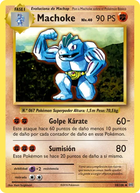 Machoke [Karate Chop | Submission]