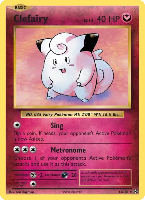 Clefairy [Sing | Metronome]