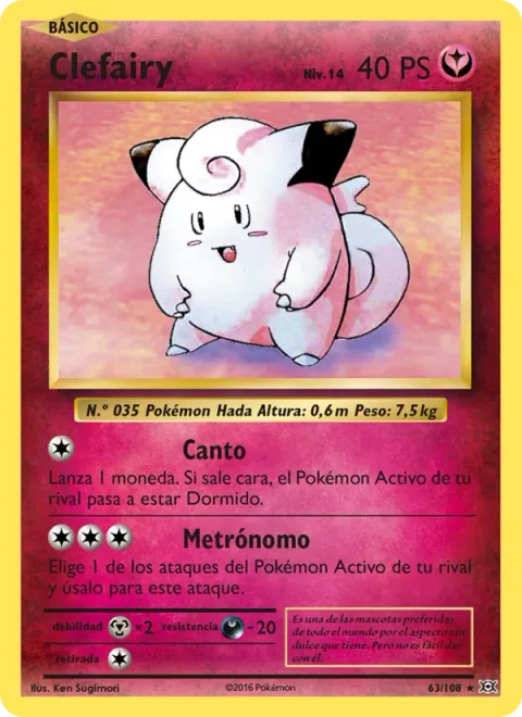 Clefairy [Sing | Metronome]