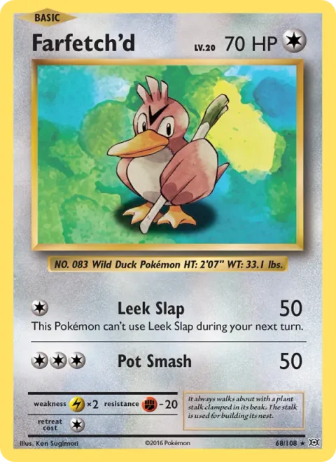 Farfetch'd [Leek Slap | Pot Smash]