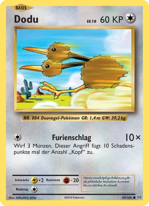Doduo [Fury Attack]