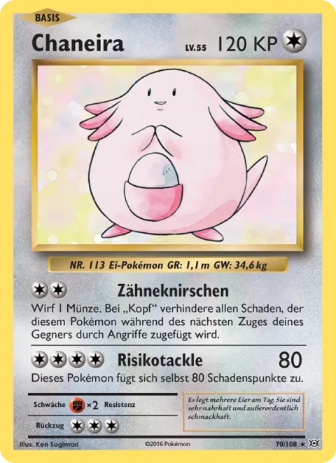 Chansey [Scrunch | Double-edge]