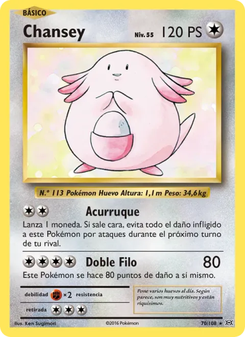 Chansey [Scrunch | Double-edge]