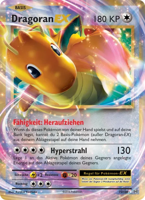 Dragonite EX [Pull Up | Hyper Beam]