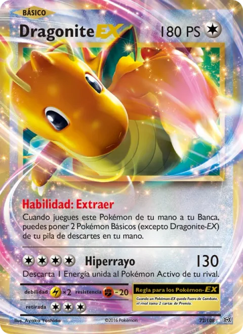 Dragonite EX [Pull Up | Hyper Beam]