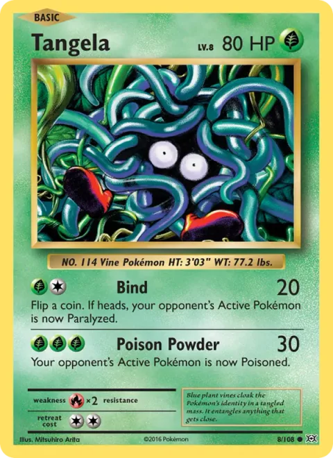 Tangela [Bind | Poisonpowder]