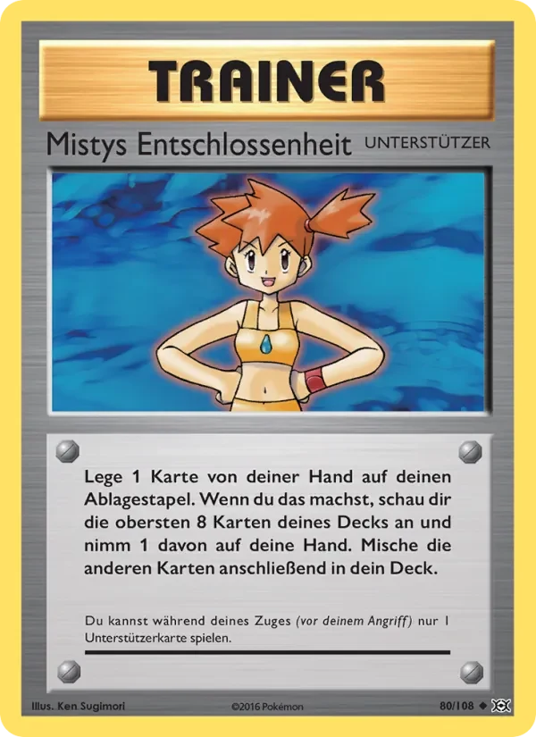 Misty's Determination