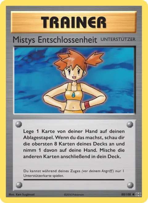 Misty's Determination
