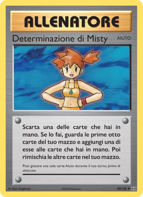Misty's Determination