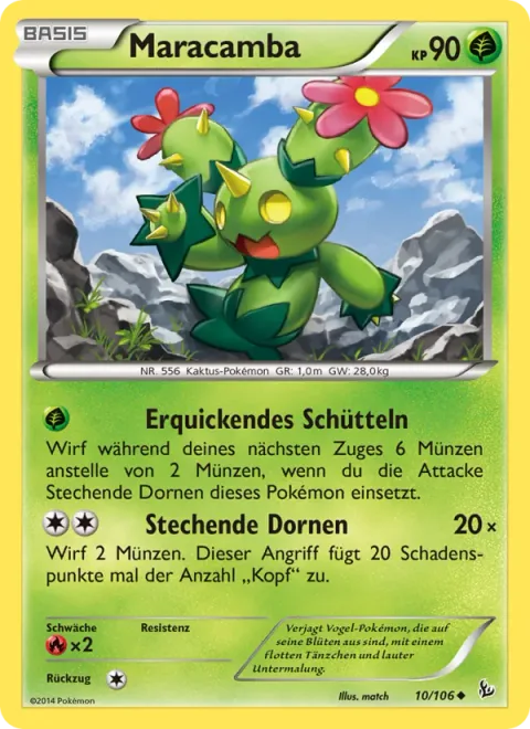 Maractus [Exciting Shake | Prickly Needles]