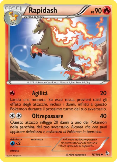 Rapidash [Agility | Overrun]