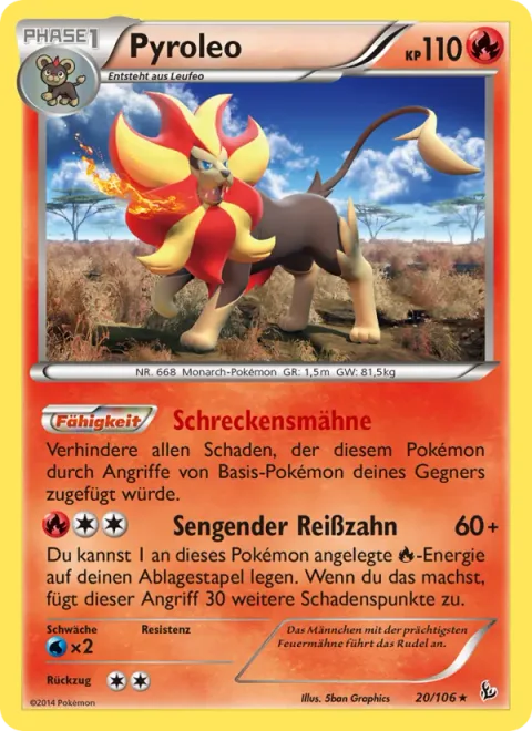 Pyroar [Intimidating Mane | Scorching Fang]