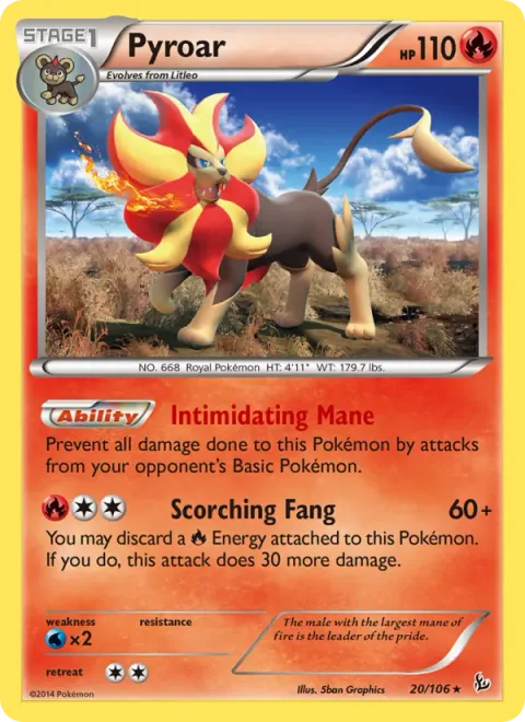 Pyroar [Intimidating Mane | Scorching Fang]