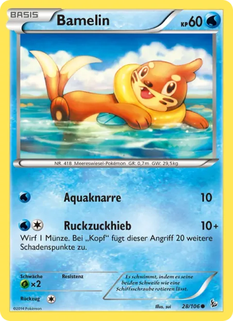 Buizel [Water Gun | Quick Attack]