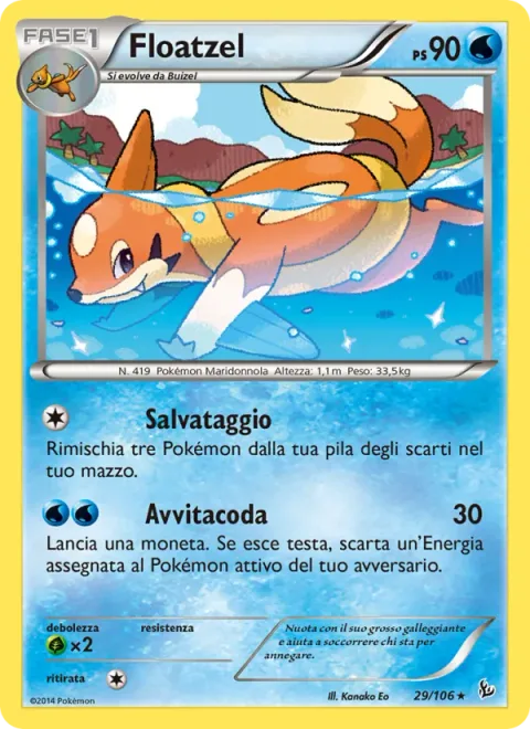 Floatzel [Rescue | Screw Tail]