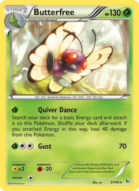 Butterfree [Quiver Dance | Gust]