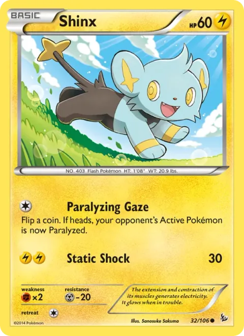 Shinx [Paralyzing Gaze | Static Shock]