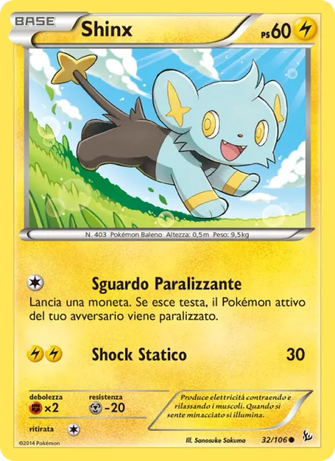 Shinx [Paralyzing Gaze | Static Shock]