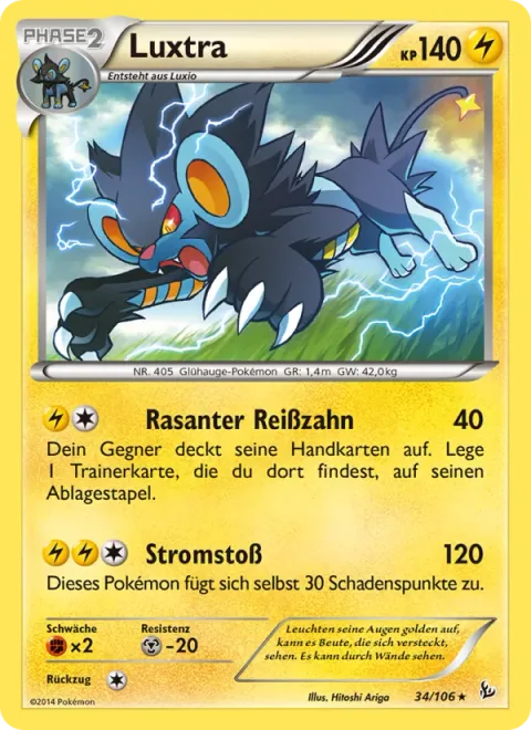 Luxray [Fang Snipe | Wild Charge]