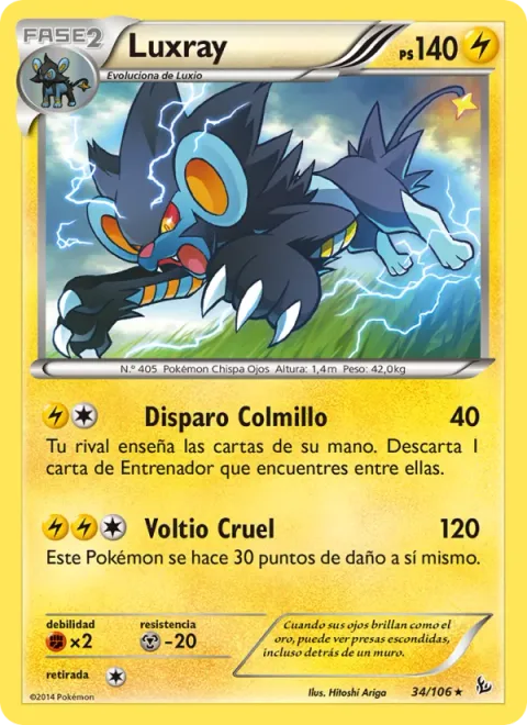 Luxray [Fang Snipe | Wild Charge]
