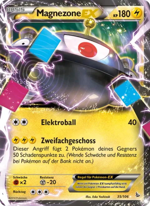 Magnezone EX [Electro Ball | Dual Bullet]