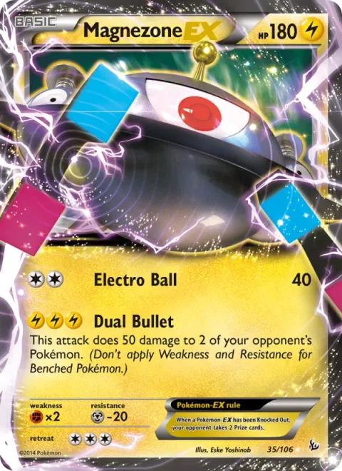 Magnezone EX [Electro Ball | Dual Bullet]