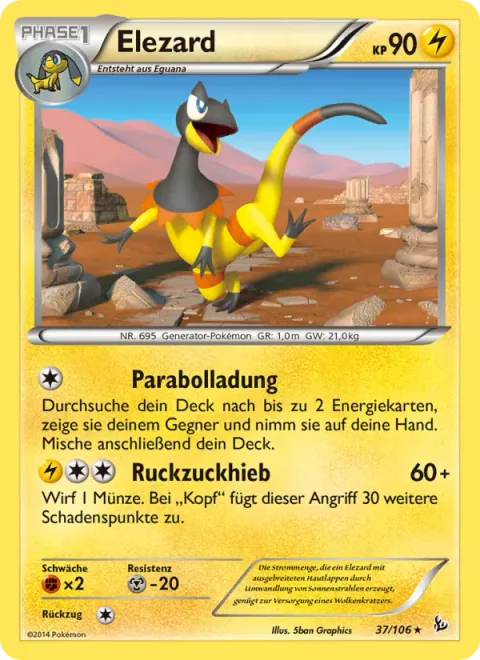 Heliolisk [Parabolic Charge | Quick Attack]