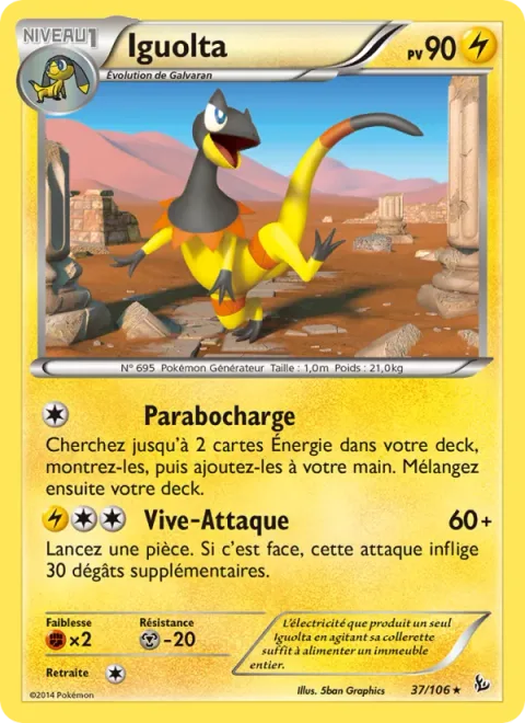 Heliolisk [Parabolic Charge | Quick Attack]