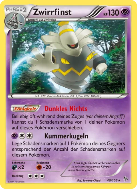 Dusknoir [Shadow Void | Pain Pellets]