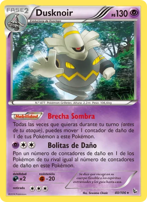 Dusknoir [Shadow Void | Pain Pellets]