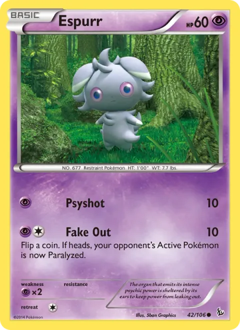 Espurr [Psyshot | Fake Out]