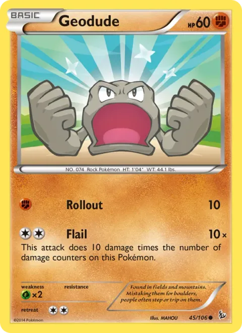 Geodude [Rollout | Flail]