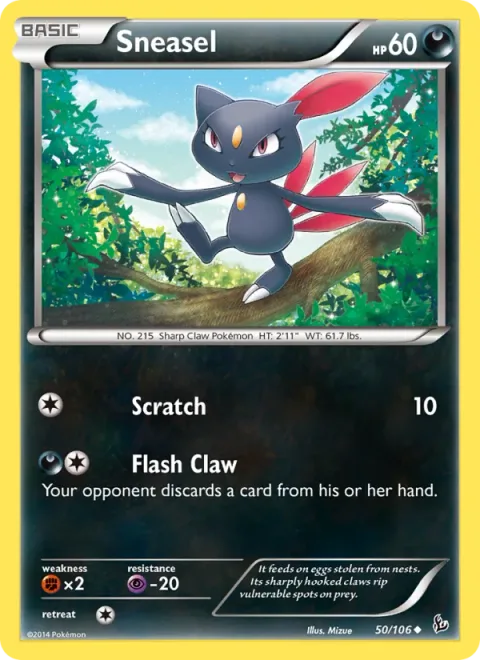 Sneasel [Scratch | Flash Claw]