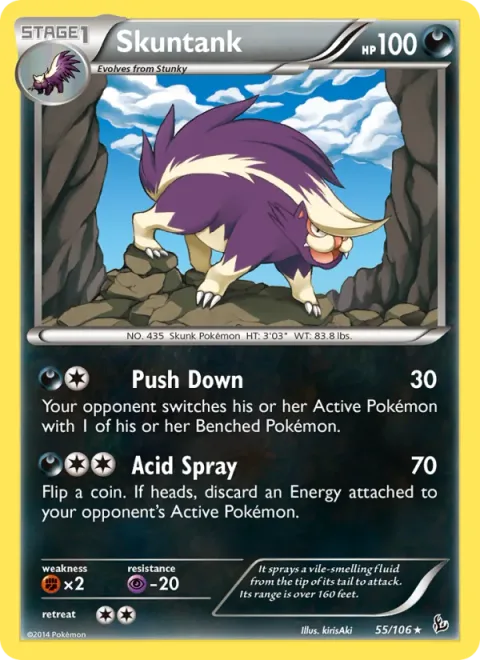 Skuntank [Push Down | Acid Spray]