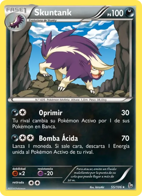 Skuntank [Push Down | Acid Spray]
