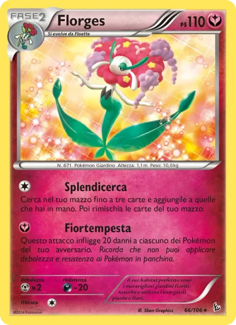 Florges [Brilliant Search | Petal Blizzard]