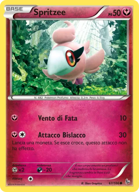 Spritzee [Fairy Wind | Fickle Attack]