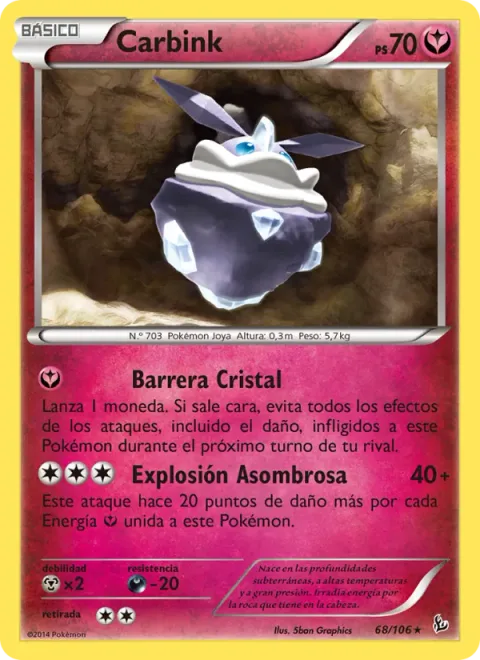 Carbink [Crystal Barrier | Wonder Blast]