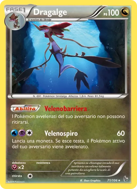 Dragalge [Poison Barrier | Poison Breath]
