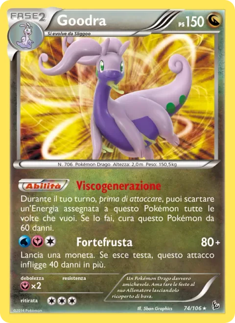 Goodra [Gooey Regeneration | Heavy Whip]