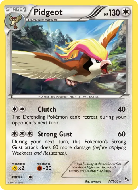 Pidgeot [Clutch | Strong Gust]