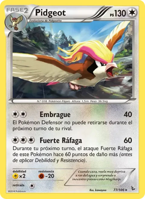 Pidgeot [Clutch | Strong Gust]