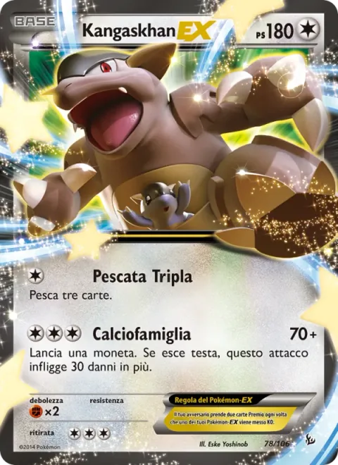 Kangaskhan EX [Triple Draw | Kindred Kick]