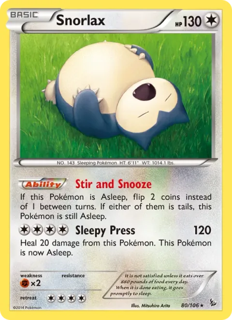 Snorlax [Stir and Snooze | Sleepy Press]